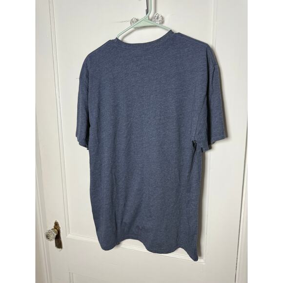 Ariat Navy Blue Short Sleeve Crewneck Shield Logo Cotton Graphic T-shirt XL - Picture 6 of 6
